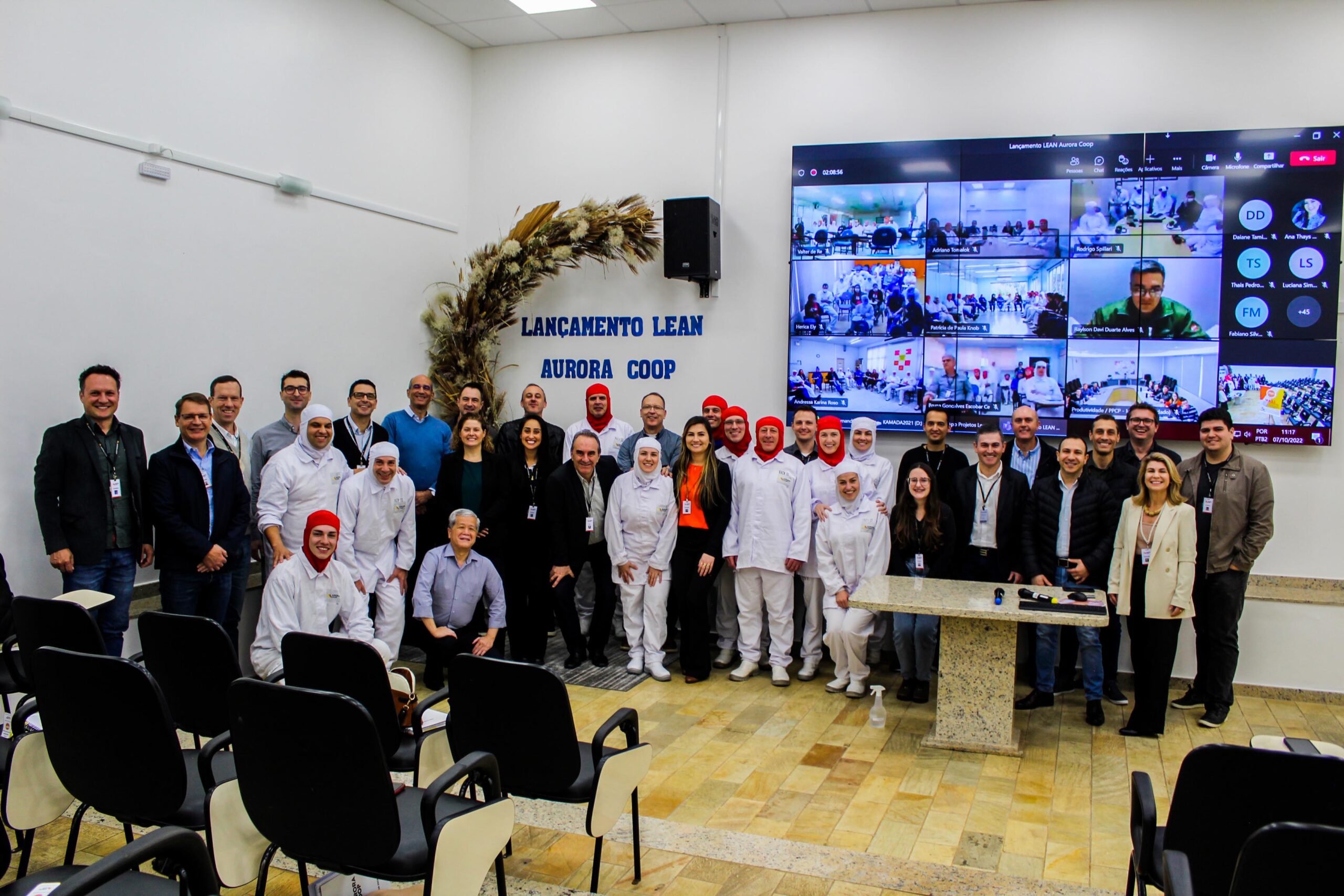 Aurora Coop transforma processos produtivos Aurora Coop