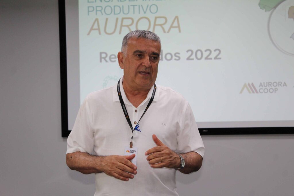 Joel José Pinto, coordenador do Programa Encadeamento Produtivo na Aurora Coop.