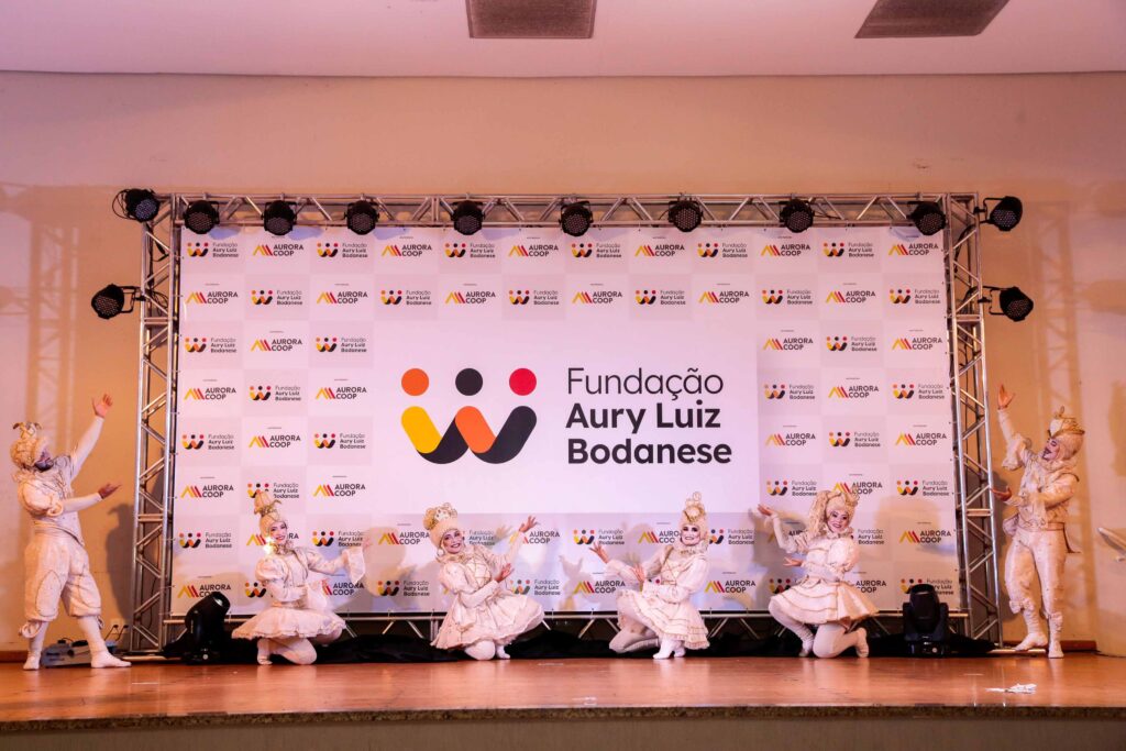 Evento oportunizou apresentar a nova identidade visual da Fundação Aury Luiz Bodanese.